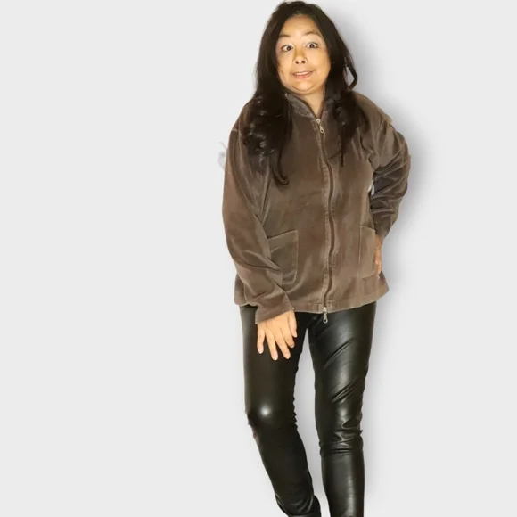 DOUBLE SPEED WOMENS ZIP UP SHACKET - Picture 5 of 6